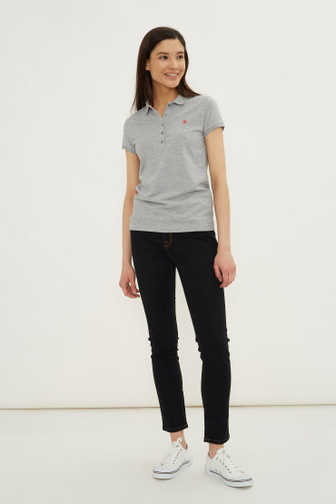 Джинсы женские U.S. POLO Assn. G082GL0800GALON-R черные 38