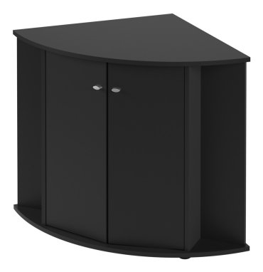 Тумба для аквариума Ferplast для DUBAI CORNER 90, МДФ, черная, 65 x 73 x 90 см