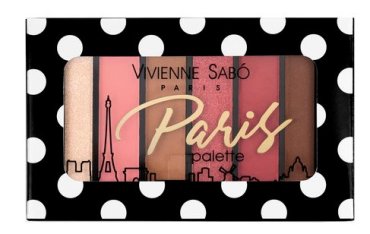 Vivienne Sabo Палетка теней для век мини Eyeshadow Palette mini Paris - 04 Montmartre (Vivienne Sabo, Глаза)