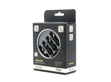 Nakamichi SWAT SIC-410 межблочный кабель 4RCA-4RCA, 1.0 метр