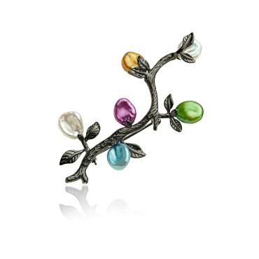 Серебряная брошь NP1623