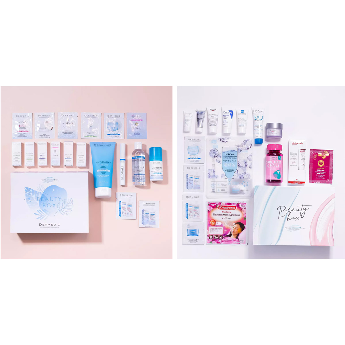 PharmaBeautyBox Набор: Dermedic Box 2021 + Бьютибокс Осеннее настроение 2021 (PharmaBeautyBox, Seasons)
