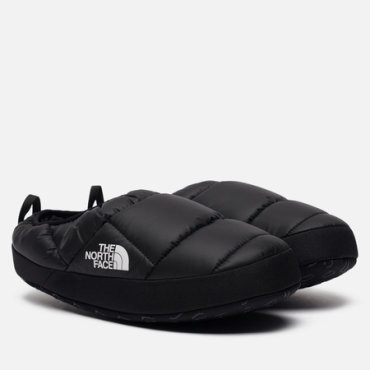 Мужские тапочки The North Face Nuptse Tent Mules III, цвет чёрный, размер 47-48 EU