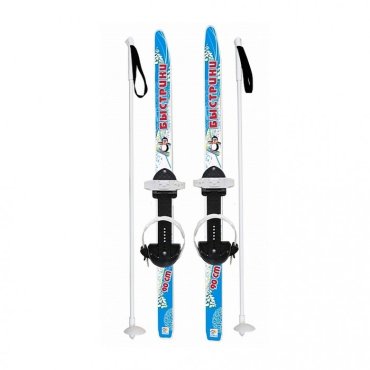 R-Toys Лыжи детские Быстрики с палками