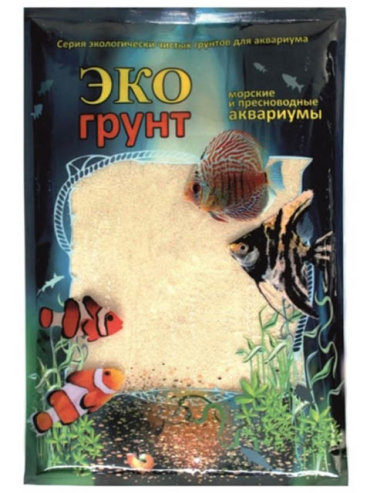 Грунт для аквариума ЭКОгрунт кварцевый песок, 7-1017 7кг