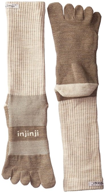 Носки InJinJi Outdoor Midweight Crew бежевые 41-43 EU