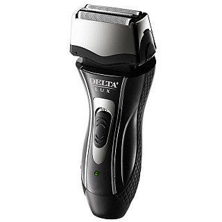 Бритва электрическая DELTA LUX DL-0727 черный: 3 Вт, аккум. 2,4 В (24)