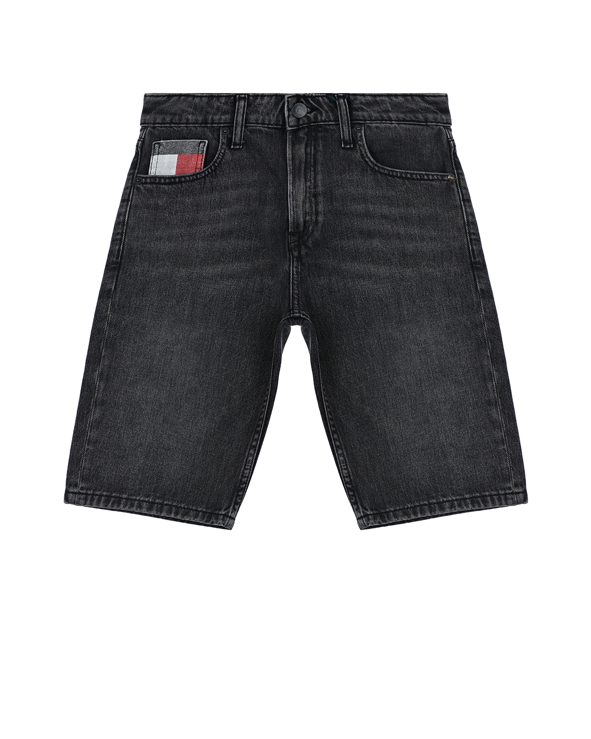 Темно-серые джинсовые бермуды Tommy Hilfiger
