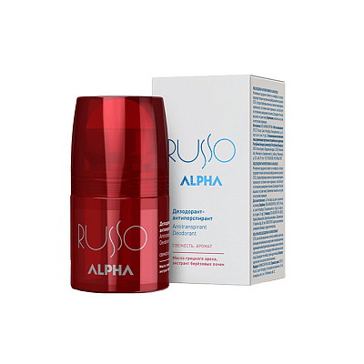 Estel, ALPHA RUSSO - дезодорант-антиперспирант для тела, 75 мл