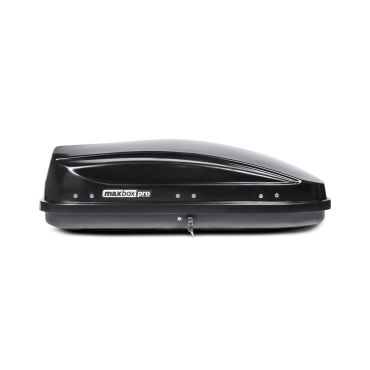 Бокс на крышу MaxBox Pro 400л, черный глянец, 136х96х42 двустороннее откр MBP-400-BG