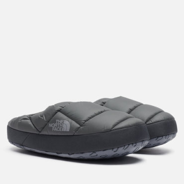 Тапочки The North Face Nuptse Tent Mules III, цвет серый, размер 39-42 EU