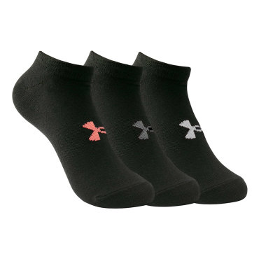 Набор носков женских Under Armour 1332981-001 черных 37-41 RU