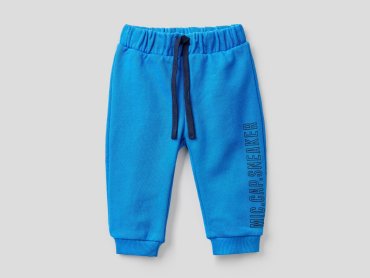 Брюки для мальчиков Benetton цв. синий р.74