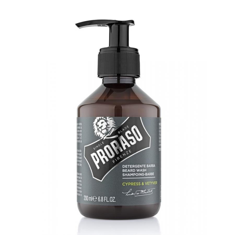 Шампунь для бороды Proraso Cypress & Vetyver, 200 мл