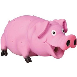 Игрушка TRIXIE Свинья со щетиной пищащая 21см для собак (35499)