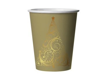 Одноразовые стаканы Gratias Завитки 250ml 6шт 4088174