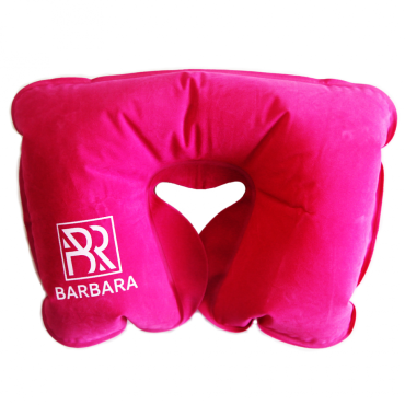 Дорожная подушка Barbara BR00646 розовая