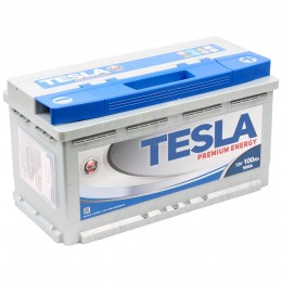 TESLA PREMIUM ENERGY 100L 900А Прямая полярность 100 Ач (353x175x190)