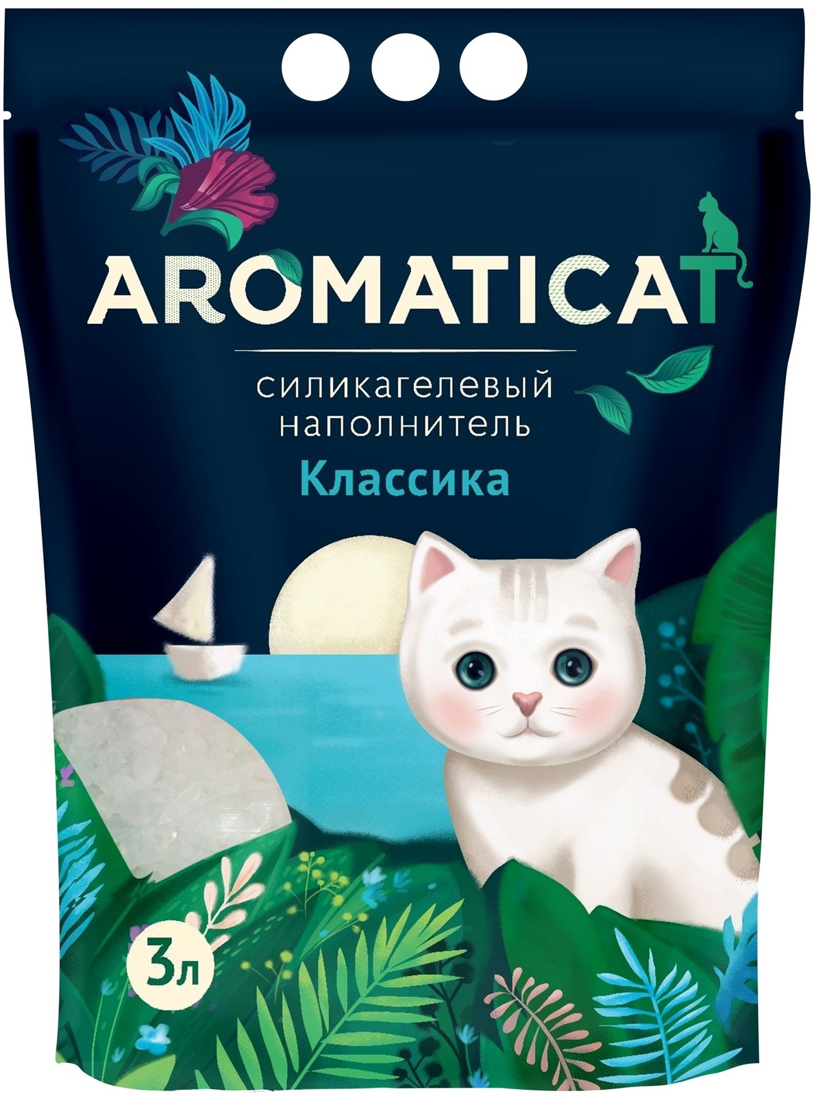 AromatiCat силикагелевый наполнитель Классика (4,3 кг)