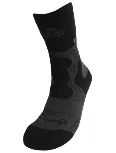 Носки Tramp Trekking Wool черные; серые 35-37 EU