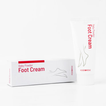 Крем для ног Baby Powder, Food A Holic - 100 г, Южная Корея