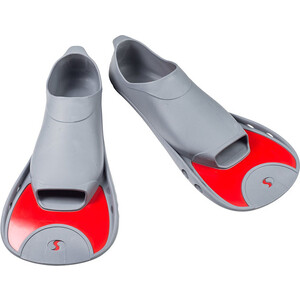 Ласты для бассейна Salvas F5S Fin,TPR и Novaflex, р. 42-43, серо-красный
