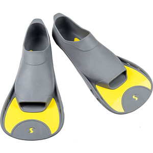 Ласты для бассейна Salvas F5S Fin,TPR и Novaflex, р. 44-45, серо-жёлтый