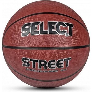 Мяч баскетбольный Select Street корич/чер/серебр, 7