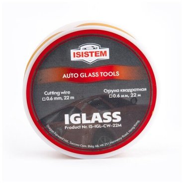 ISISTEM IGLASS Струна квадратная сечение 0,6мм х 0,6мм длина 22м