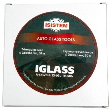 ISISTEM IGLASS Струна треугольная сечение 0,8мм х 0,8мм длина 50м