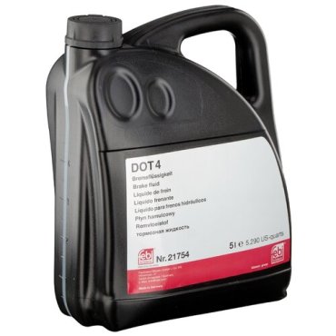 Тормозная жидкость Febi Dot 4 (21754) 5 л