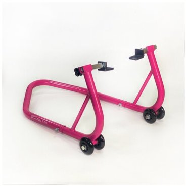 Подставка мотоподкат задний PRO CRAZY IRON PINK