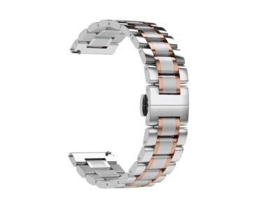 Ремешок Lyambda 20 mm CETUS Silver/Rose Gold