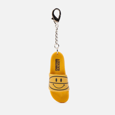 Брелок унисекс Chinatown Market Smiley Slide желтый