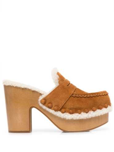 Chloé клоги Joy на платформе