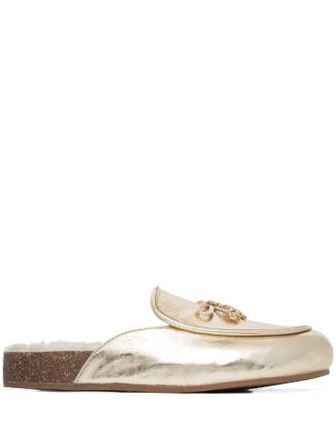 Tory Burch мюли Tory Charm из овчины
