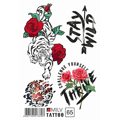 Milv, переводные татуировки (№65)