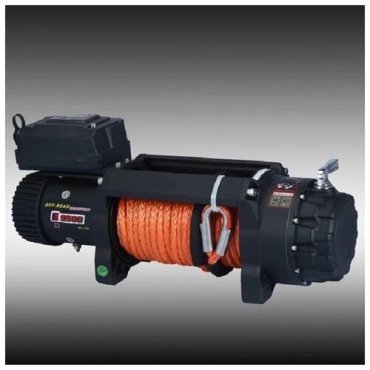 Лебедка автомобильная электрическая с синтетическим тросом MW E 9500S 12V Master Winch