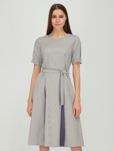 Платье женское 1001dress VI00088 серое 50 RU