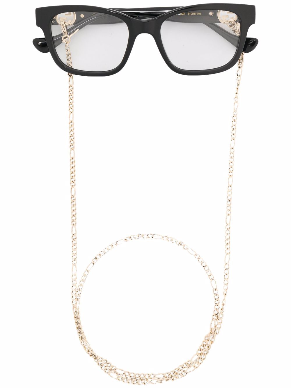 Gucci Eyewear очки в квадратной оправе