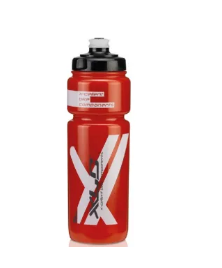 Фляга велосипедная XLC bottle WB-K03, 500 ml, transparent red, 2503231900