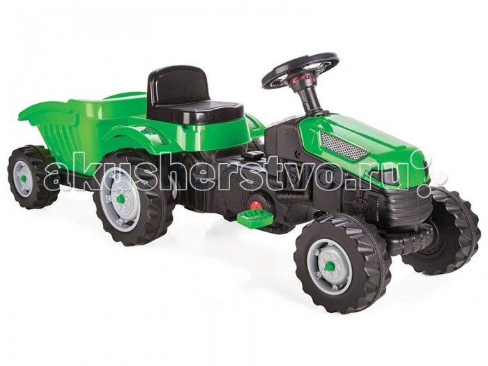 Pilsan Педальный трактор с прицепом Active Tractor