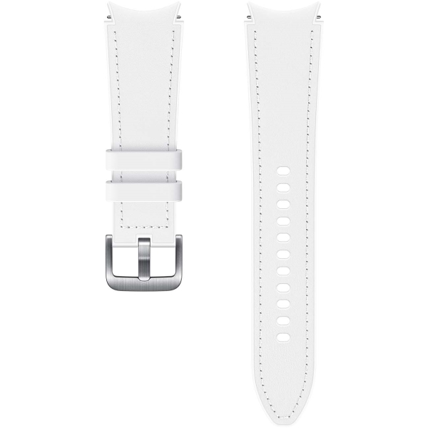 Samsung Hybrid Leather Galaxy Watch4/Classic M/L White