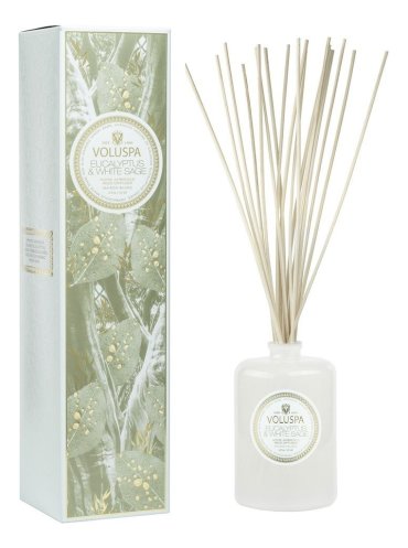 Аромадиффузор Eucalyptus & White Sage (Эвкалипт и белый шалфей): диффузор 177мл