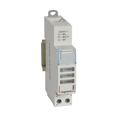 Лампа с индикацией 3хLED белая Legrand