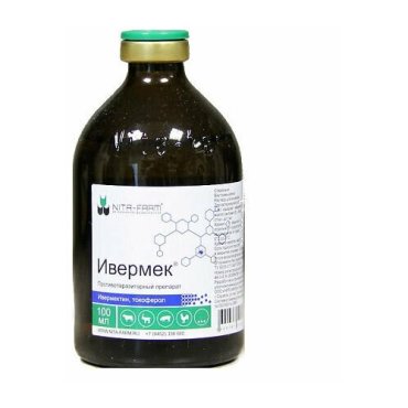 Nita-Farm Ивермек раствор для инъекций 100 мл