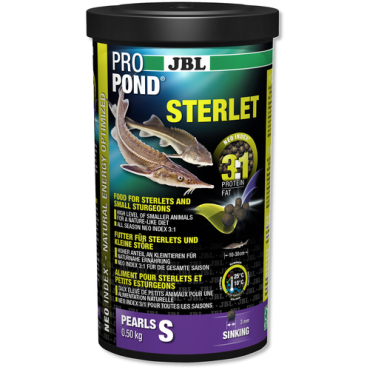Сухой корм для рыб JBL ProPond Sterlet S, 1 л, 500 г