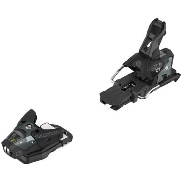 Горнолыжные крепления Salomon STH2 WTR 13 2019-2020 black/grey, скистопы 100 мм