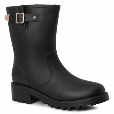 Резиновые сапоги женские Tendance CL51-07_2311636 черные 36 EU
