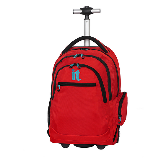 Дорожный рюкзак унисекс it luggage B-TRAIL красный